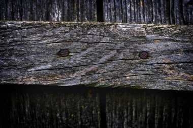 Eski ahşap doku. Arka plan, boş şablon