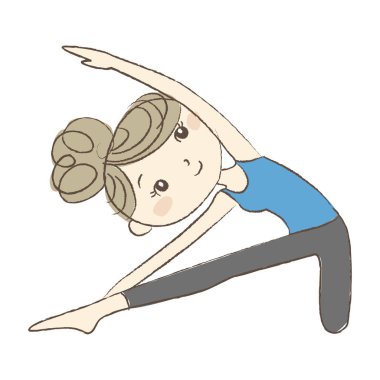 Yoga egzersiz, yoga poz kadında