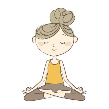 Doğum öncesi Yoga, kolay poz hamile kadın