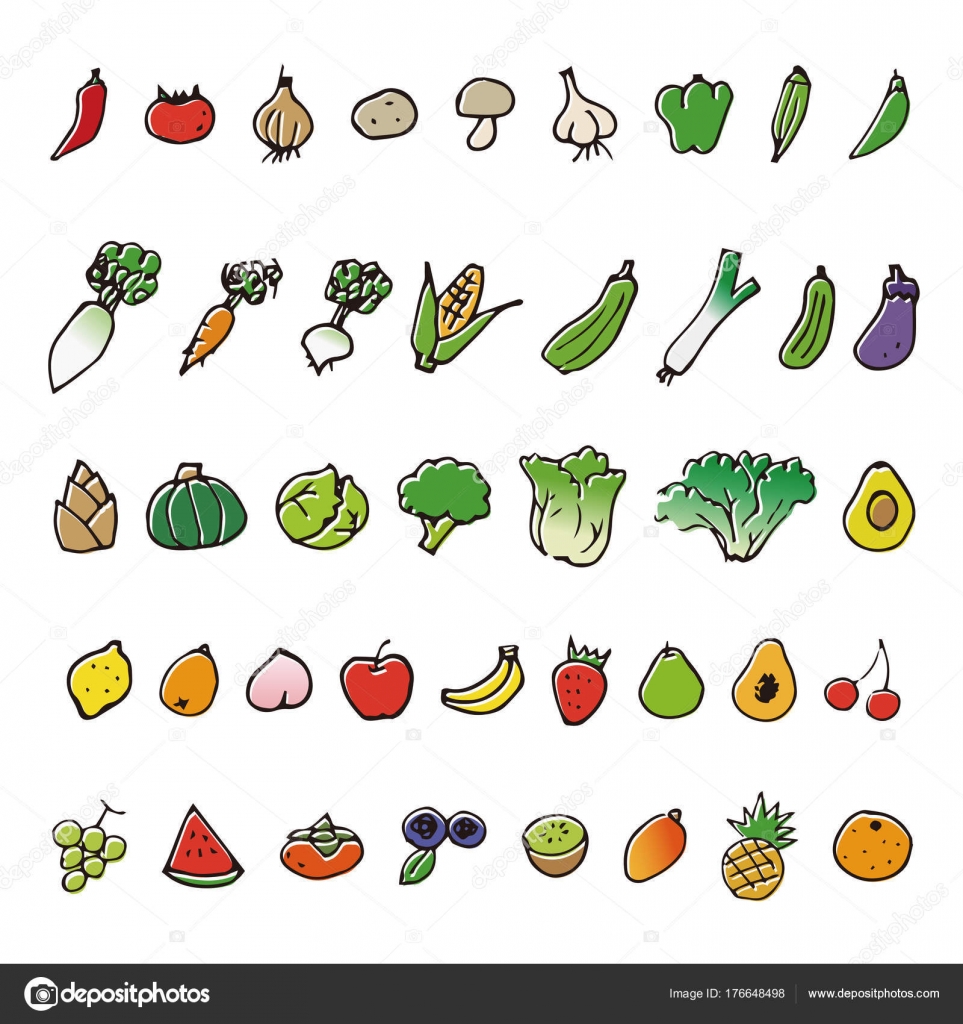 Иконки для ютуба на канал овощи и фрукты