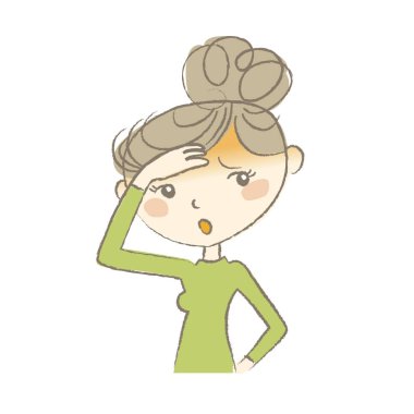 Genç kadın ateş olması