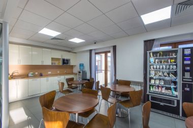 Otomat ofis Merkezi yemek odasında