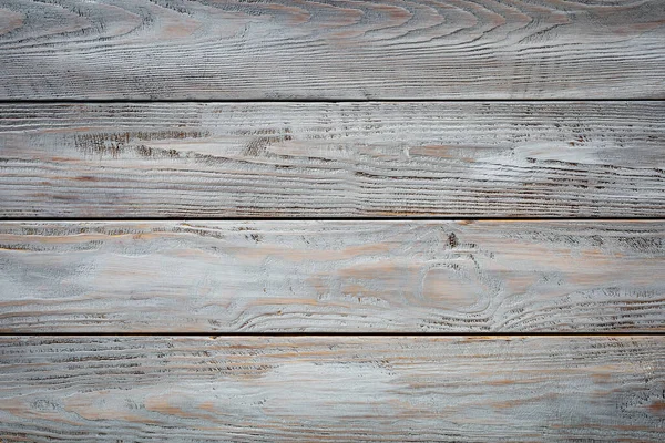 Grijze houten achtergrond met oude beschilderde planken — Stockfoto