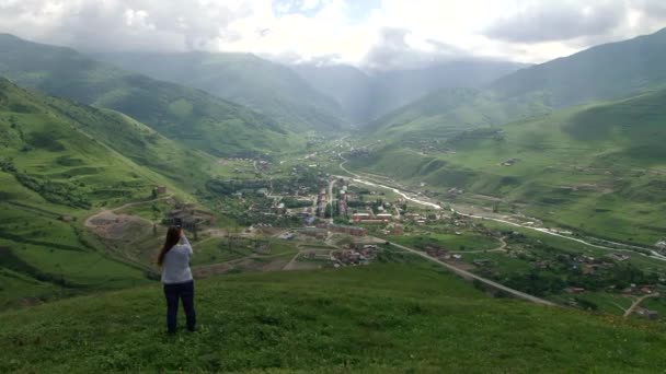 Kurtat Montanha na Ossétia do Norte — Vídeo de Stock