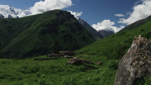 Hegyi Kurtat, Észak-Oszétia — Stock videók
