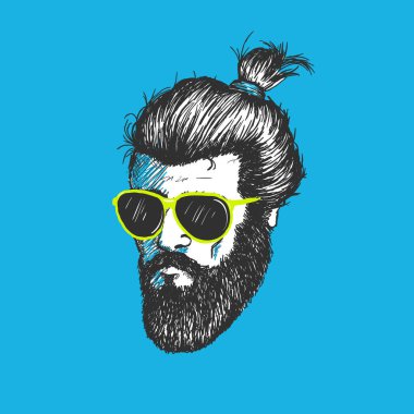 Modern hipster başkanı
