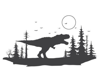 Ormandaki Tyrannosaurus