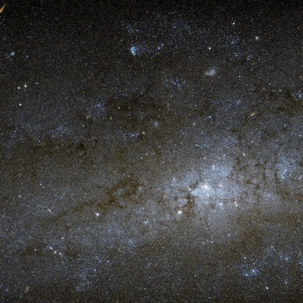 Syn på Vintergatan. Stockbild