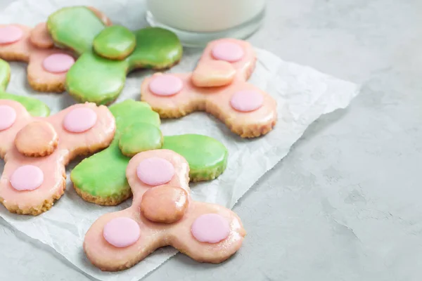 Biscuits Sablés Faits Maison Fabriqués Sous Forme Jouet Spinner Mode — Photo