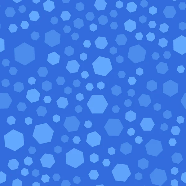 Patrón Costuras Polígono Abstracto Color Azul Oscuro Gráfico Vectorial — Vector de stock