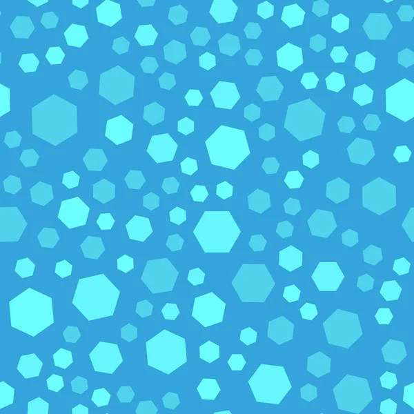 Αφηρημένο Μοτίβο Πολυγώνου Χωρίς Ραφή Χειμωνιάτικο Γαλάζιο Χρώμα Διανυσματικό Γραφικό — Διανυσματικό Αρχείο