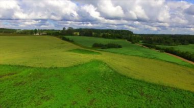 Drone uçuş tarım arazileri üzerinde