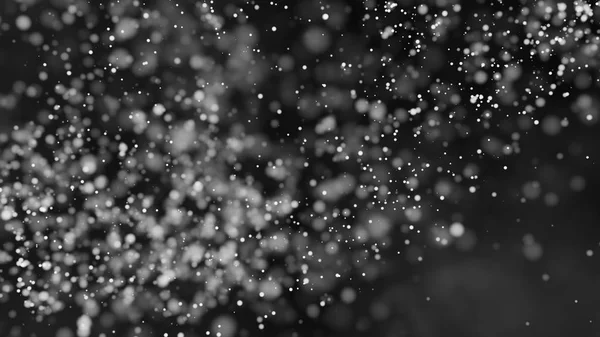 Beautiful monochrome bokeh blurred background defocused lights — Stock Photo, Image