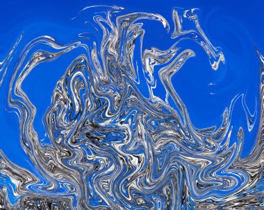 Renkli psychedelic sıvılaştırılmış arka plan