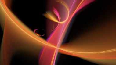 renkli soyut fraktal illüstrasyon