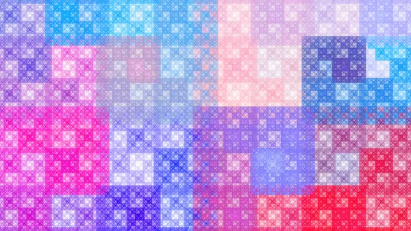 Patrón colorido fractal fondo sin costura —  Fotos de Stock