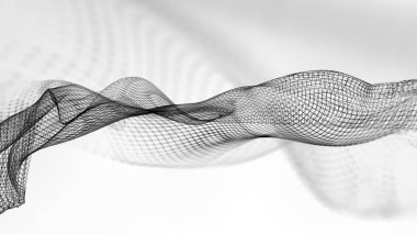 Soyut dalga yapısı bilimsel arka plan