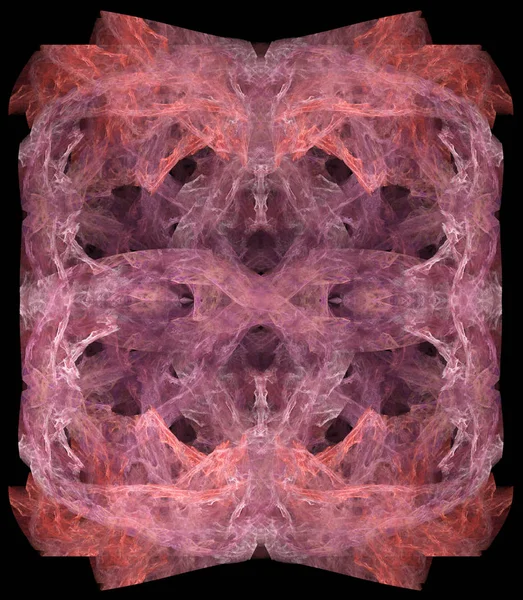 Illustration fractale abstraite colorée — Photo