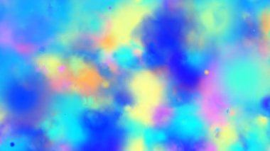 Güzel bulanık arka plan ile ufuk ışık