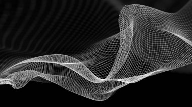 Soyut dalga yapısı bilimsel arka plan