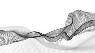 Soyut dalga yapısı bilimsel arka plan