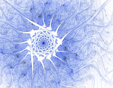 Yaratıcı tasarım için soyut fraktal çizim