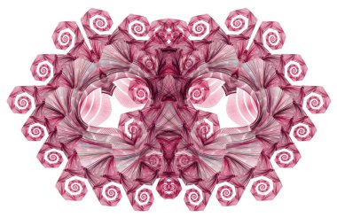 Yaratıcı tasarım için soyut fraktal çizim