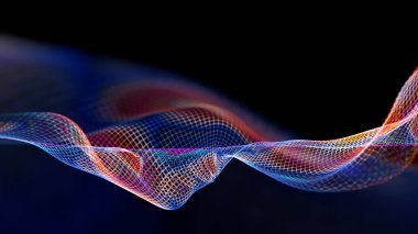 Soyut dalga yapısı bilimsel arka plan