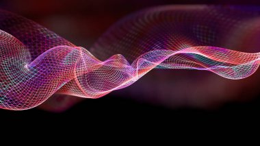 Soyut dalga yapısı bilimsel arka plan