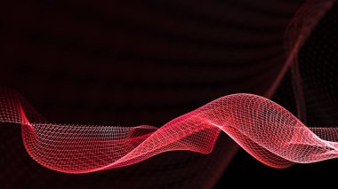 Soyut dalga yapısı bilimsel arka plan