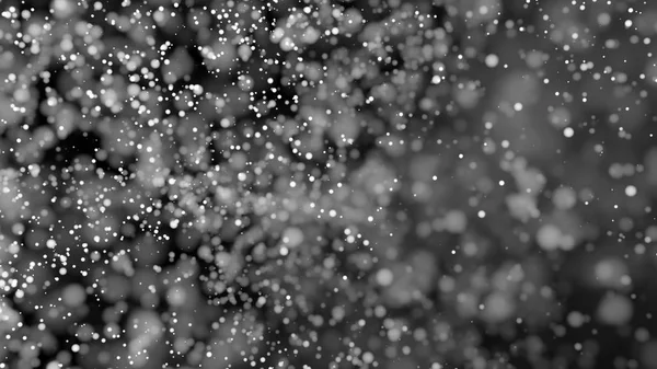 Beau bokeh monochrome fond flou lumières déconcentrées — Photo