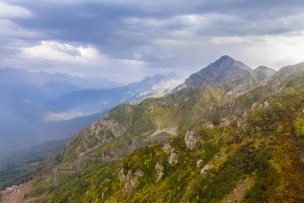 Scenerii widok na Kaukazie — Zdjęcie stockowe