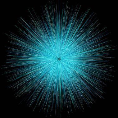 Soyut patlama patlama havai fişek ışık