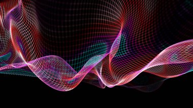 Soyut dalga yapısı bilimsel arka plan