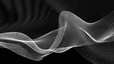 Soyut dalga yapısı bilimsel arka plan