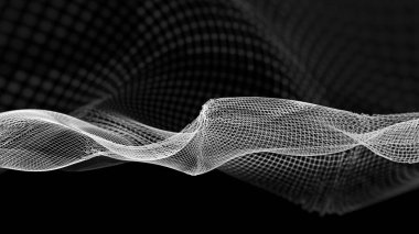 Soyut dalga yapısı bilimsel arka plan