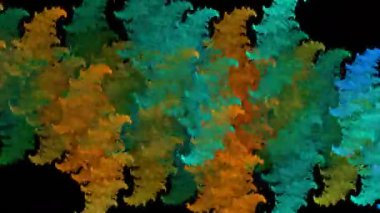 Yaratıcı tasarım için soyut fraktal görüntüleri