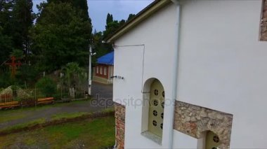 Dranda Katedrali üzerinde havadan görünümü