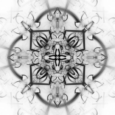 Yaratıcı tasarım için soyut fraktal çizim