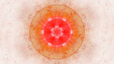 Yaratıcı tasarım için soyut fraktal çizim