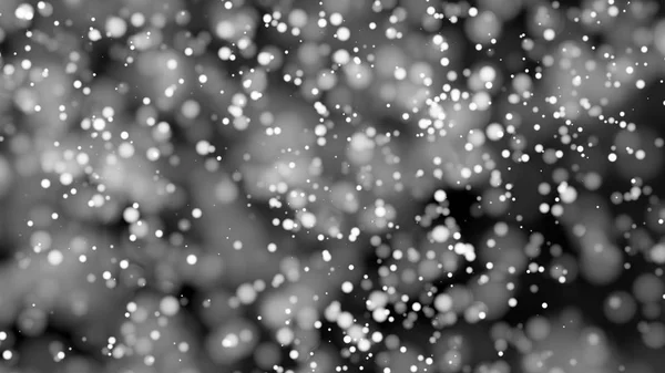 Beautiful monochrome bokeh blurred background defocused lights — Stock Photo, Image