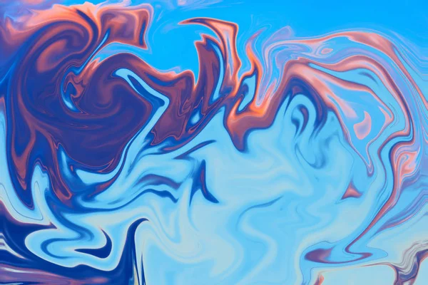 カラフルなサイケデリックな液状化の背景 — ストック写真