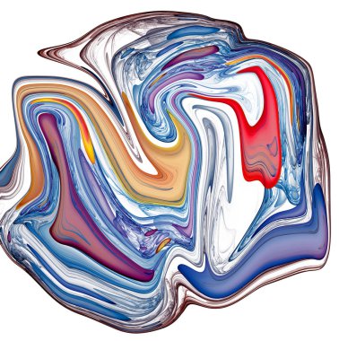 Renkli psychedelic sıvılaştırılmış arka plan