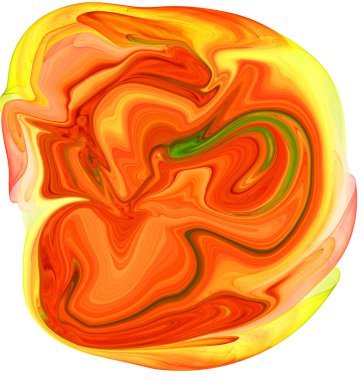 Renkli psychedelic sıvılaştırılmış arka plan
