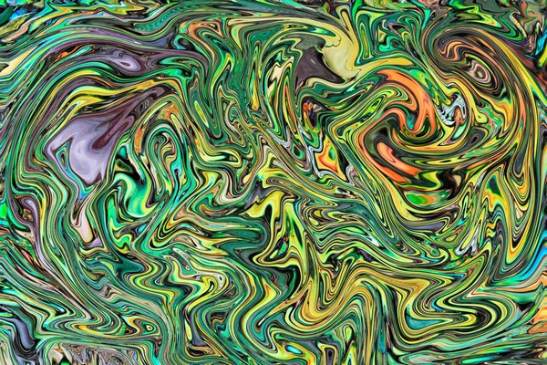 Renkli psychedelic sıvılaştırılmış arka plan — Stok fotoğraf