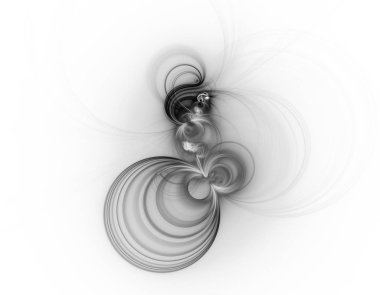 Yaratıcı tasarım için soyut fraktal çizim