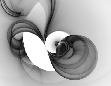 Yaratıcı tasarım için soyut fraktal çizim