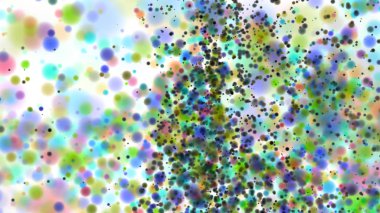 Güzel renkli bokeh arka plan defocused noktalar bulanık