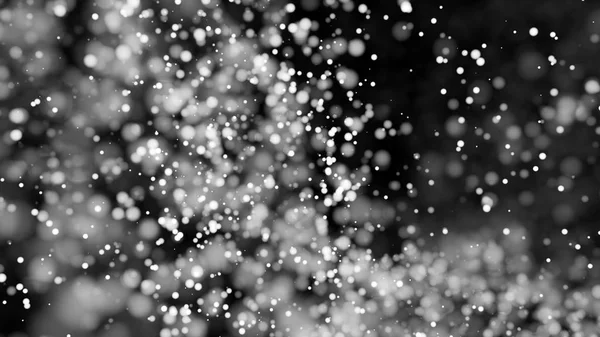 Hermoso bokeh monocromo fondo borroso luces desenfocadas —  Fotos de Stock