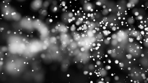 Hermoso bokeh monocromo fondo borroso luces desenfocadas —  Fotos de Stock